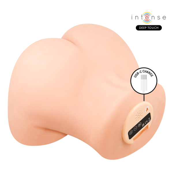 INTENSE DEEP TOUCH - GINGER MASTURBADOR VAGINA CON EFECTO SUCCIÓN, CALOR, VIBRACIÓN Y VOZ CON CONTROL REMOTO 5.3 KG