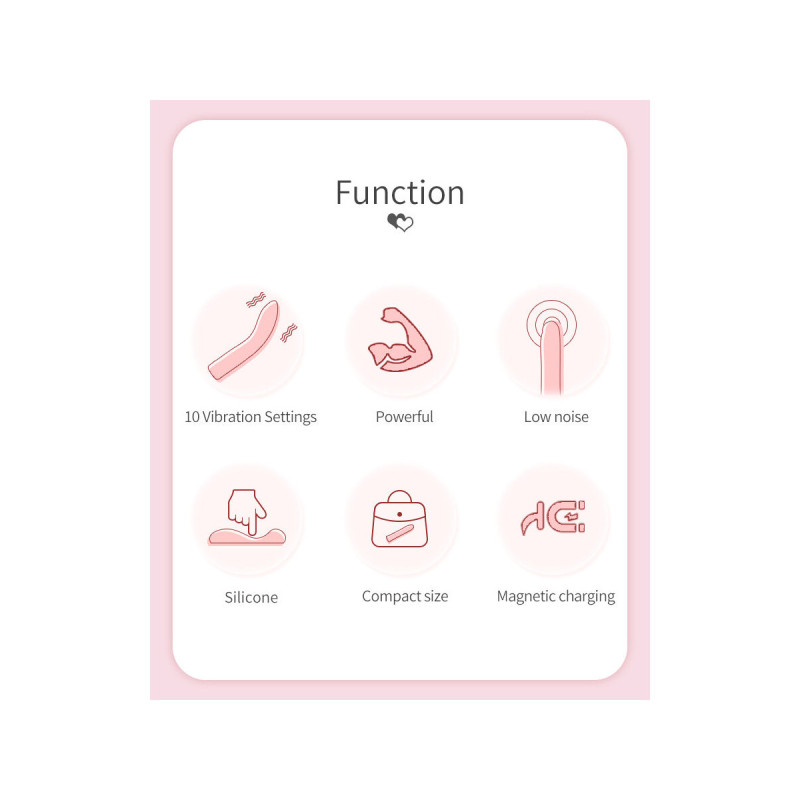Pretty Love - Kisell Vibrador Punto G Rosa | Vybes.it