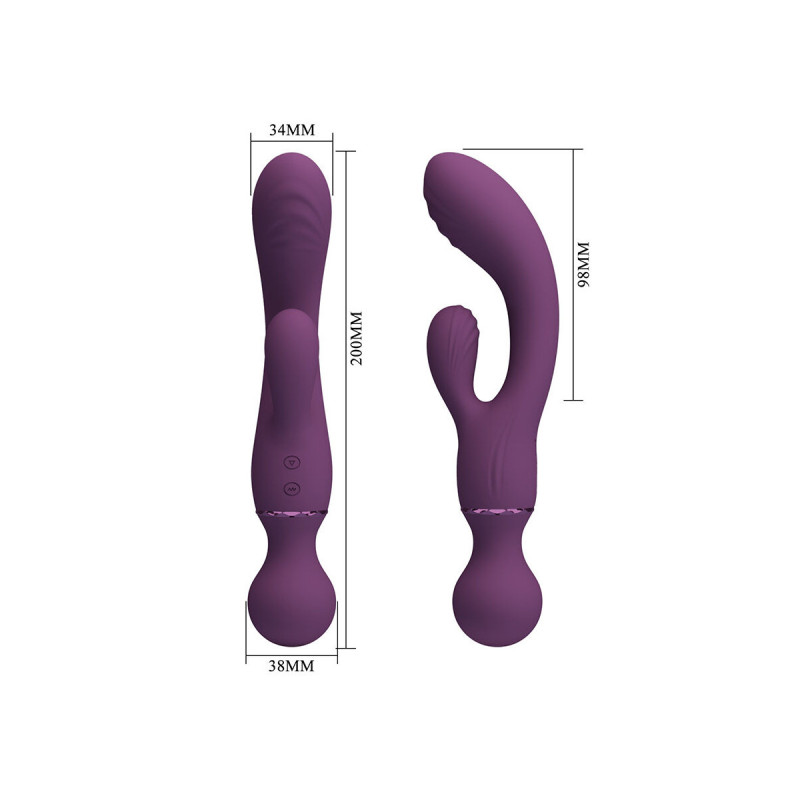 Pretty Love - All Rounder Vibrador Punto G Morado | Vybes.it