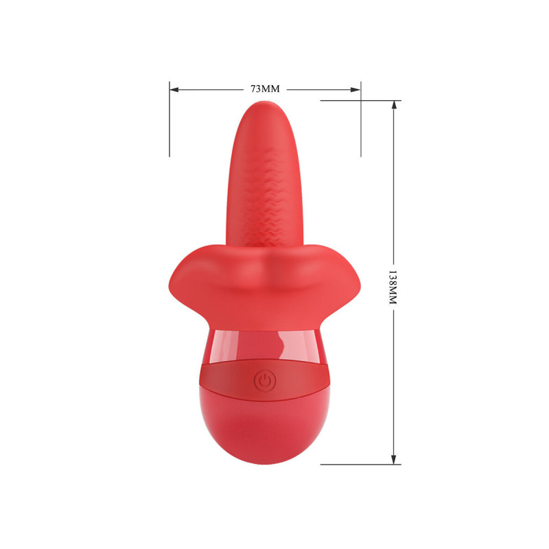 Pretty Love - Obelia Lengua Masturbadora Con Movimiento Orbital |