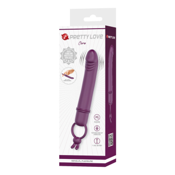 PRETTY LOVE - CORA VIBRADOR FORMA PENE CON ANILLO DE SUJECIÓN