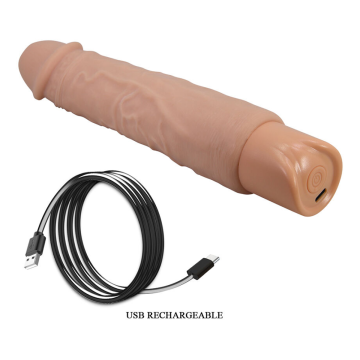 PRETTY LOVE - RUFUS VIBRADOR REALÍSTICO FLEXIBLE