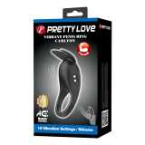 PRETTY LOVE - CARLTON ANILLO PARA PENE CON ESTIMULADOR DE CLÍTORIS