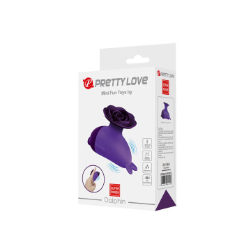 Pretty Love - Dolphin Mini Vibrador Con Sujeción | Vybes.it