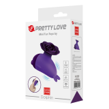 PRETTY LOVE - DOLPHIN MINI VIBRADOR CON SUJECIÓN