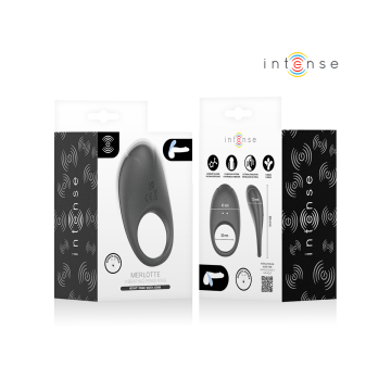 Intense - Merlotte Anillo Vibrador Con Estimulación De Clítoris