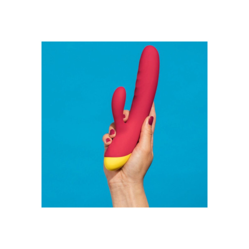 Romp - Jazz Vibrador Rabbit Recargable Rojo | Vybes.it