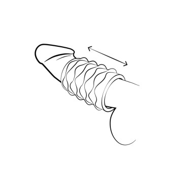 ROMP - MOSH TRANSPARENTER MÄNNERMASTURBATOR MIT 6 CM WENDBARER HÜLLE…
