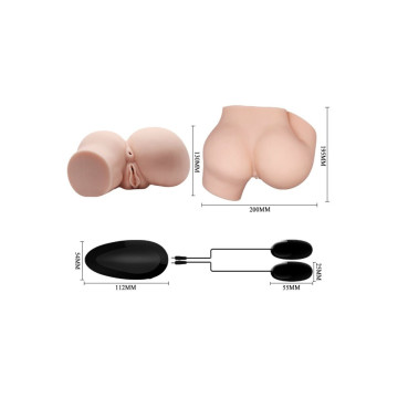 Crazy Bull - Cul Avec Vagin Et Anus Réalistes Et Vibration |