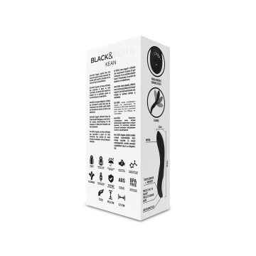Black&Silver - Kean Vibrador Touch Control | Vybes.it