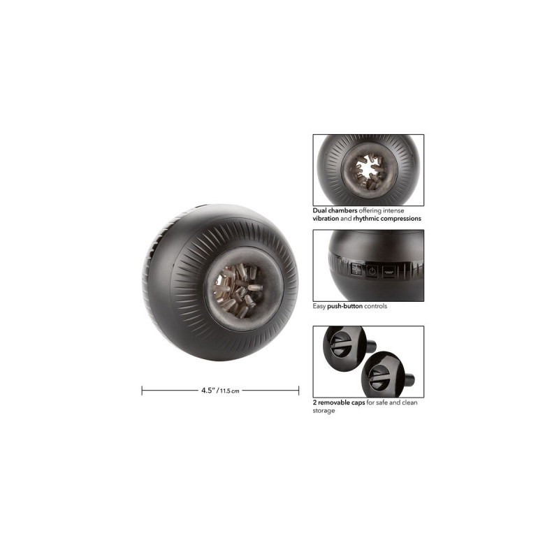 Calexotics - Optimum Power Masturbador Masculino Con Vibración |