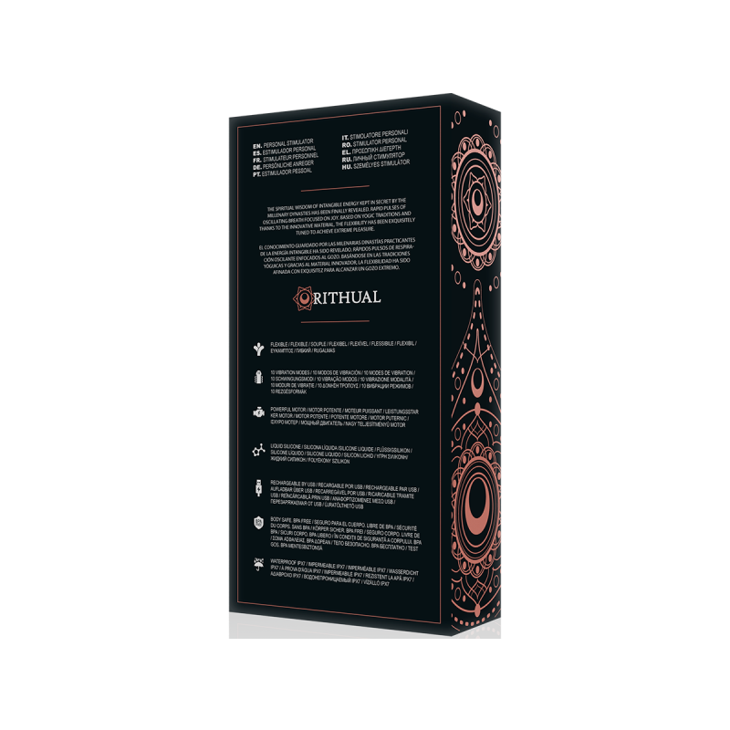 RITUAL KRIYA ESTIMULAODR PUNTO-G RECARGABLE NEGRO - RITHUAL - /produc…