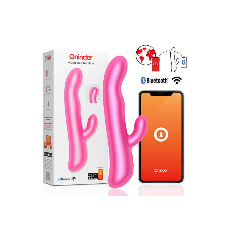 Oninder - Oslo Vibración Y Rotación Rosa - Aplicación Gratuita |