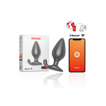 Oninder - Rio Plug Anal Vibrador Negro - App Gratuita | Vybes.it