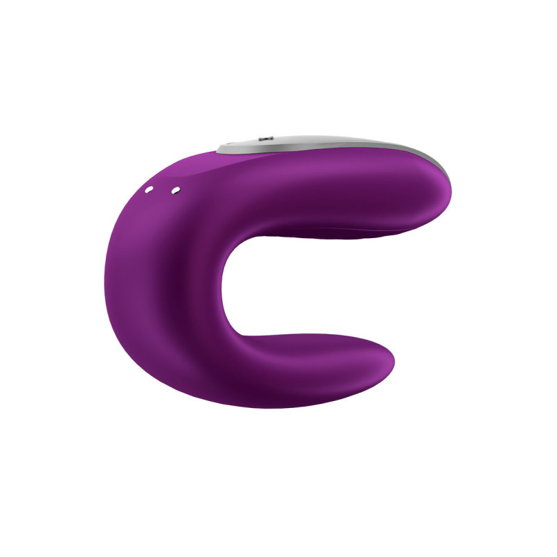Satisfyer - Double Fun Partner Vibrador Lila | Vybes.it