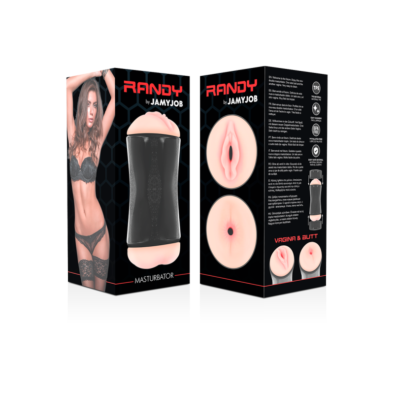 Jamyjob - Randy Masturbador Doble Entrada - Vagina Y Ano | Vybes.it