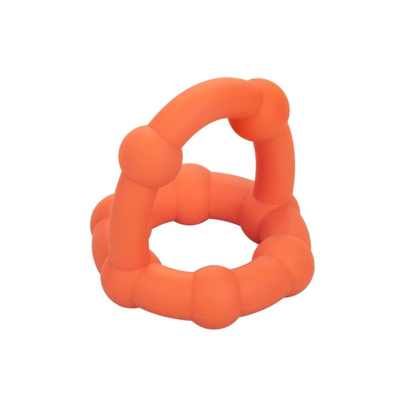 CALEXOTICS - ALPHA ALL STAR ANELLO ARANCIONE - Cockring senza vibrazi…