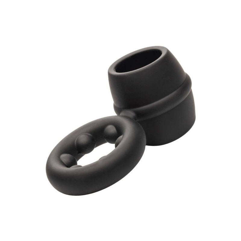 CALEXOTICS - ALPHA DUAL MAGNUM RING BLACK - Cockrings without vibrati…