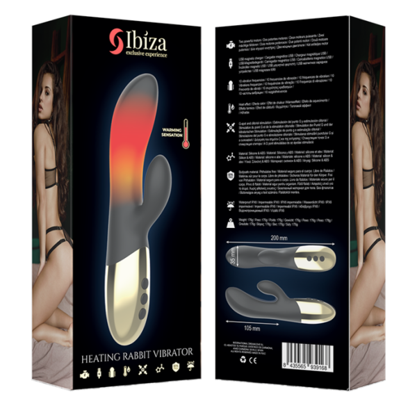 IBIZA - VIBRADOR RABBIT EFECTO CALOR