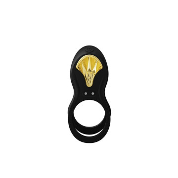 Zalo - Bayek Anillo Vibrador Control Remoto Parejas Negro | Vybes.it