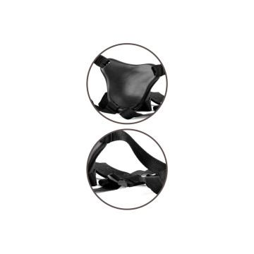 King Cock - Elite Deluxe Adjustable Harness Kit Ring With Testicles