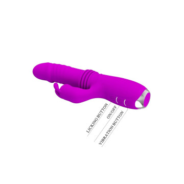 Pretty Love - Dorothy Vibrador Conejo Recargable Morado | Vybes.it