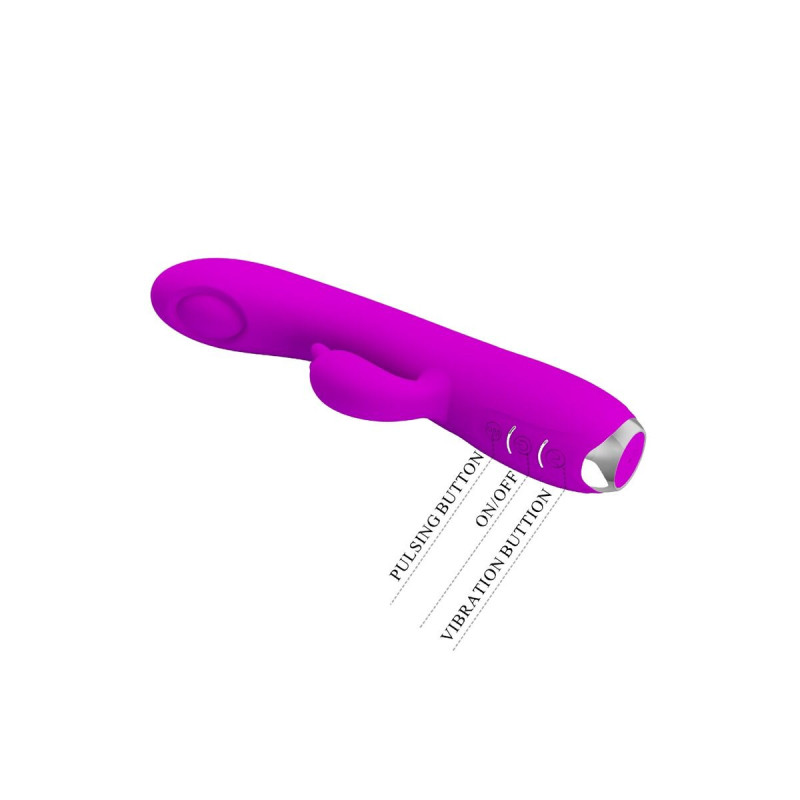 PRETTY LOVE - REGINA VIBRATORE-GEL ASPIRANTE RICARICABILE VIOLA - HIG…