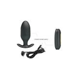 Pretty Love - Kelly Plug Anal Vibrador Recargable Negro | Vybes.it