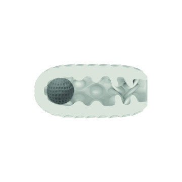 CALEXOTICS - BOUNDLESS REVERSIBLE SQUISHY BALL STROKE GELB - Verschie…