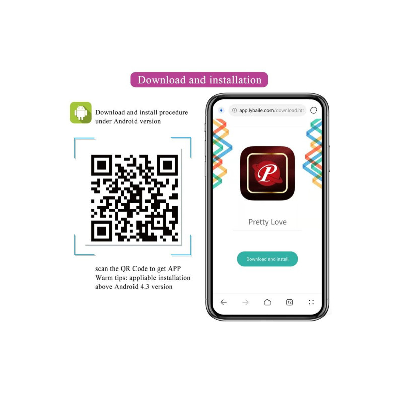 Pretty Love - Elvira Kegel Balls App Télécommande Violet | Vybes.it