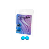 TALOKA - 2 BOULES BRÉSILIENNES GEL EXCITANT EFFET FROID