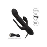 Calexotics - Vibrador Triple Euphoria Negro | Vybes.it