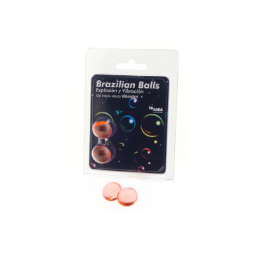 TALOKA - 2 SFERE BRASILIANE GEL EMOZIONANTE EFFETTO VIBRANTE - Palle…