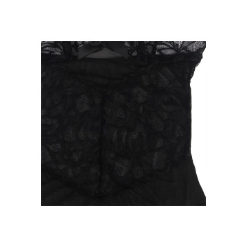 Subblime - Babydoll Bretelles Réglables Et Dentelle Transparente