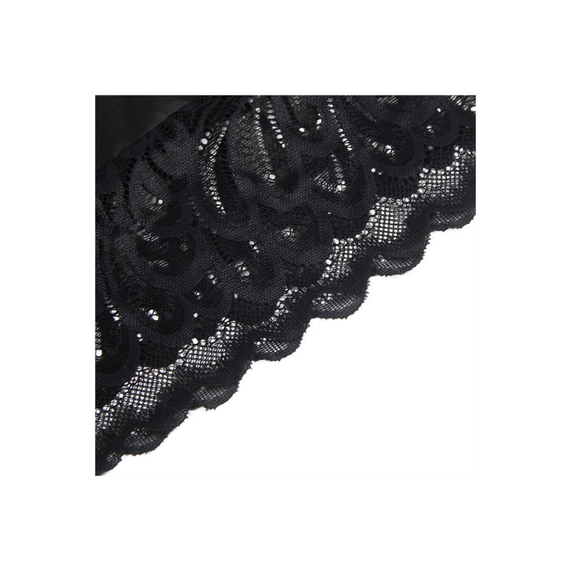 Subblime - Babydoll Con Estampado Floral Pecho Negro L/Xl | Vybes.it