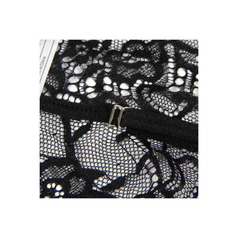 Subblime - Disfraz Policia Body Encaje Negro S/M | Vybes.it