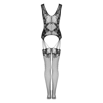 LIVCO CORSETTI FASHION - JULOVE BODYSTOCKING NEGRO TALLA ÚNICA