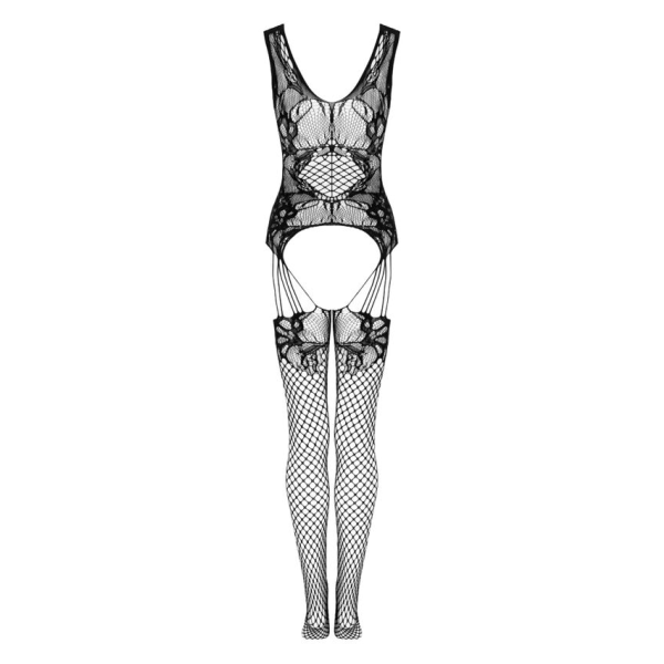 LIVCO CORSETTI FASHION - JULOVE BODYSTOCKING NEGRO TALLA ÚNICA