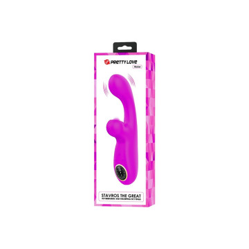 Pretty Love - Skylar Vibrador Estimulador Púrpura | Vybes.it