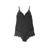 Subblime - Teddy Detalle Encaje Floral Negro S/M | Vybes.it