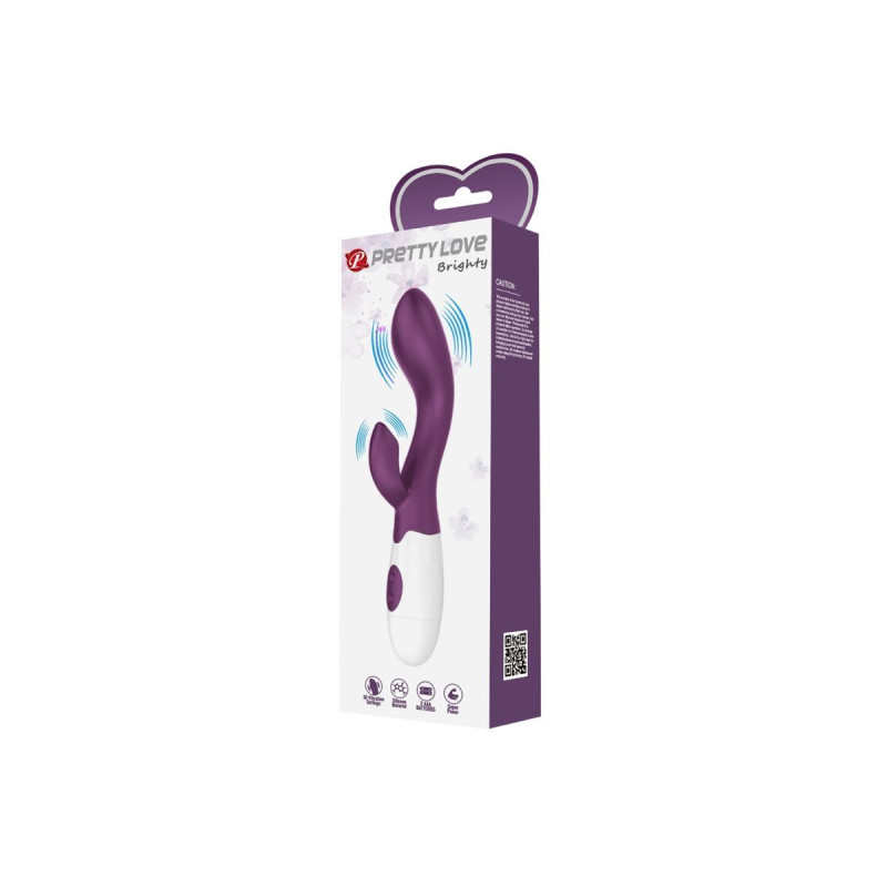 Pretty Love - Brighty Vibrador Punto G Morado | Vybes.it