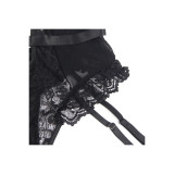 Subblime - Teddy Con Liga Detalle Encajes Y Tiras Negro L/Xl |