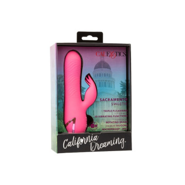 Calexotics - Sacramento Sweetie Vibrateur Lapin Rose Par California