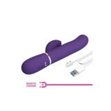 Pretty Love - Perlita Vibrador Punto G 3 En 1 Multifunción Morado |