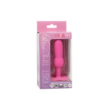 Calexotics - First Time Sonde Anal Plug Perlée 10 Vibrations Rose |