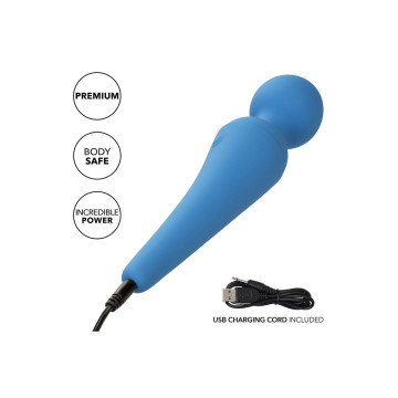 Calexotics - Couture Kit Vibrador Wand 10 Vibraciones Azul |