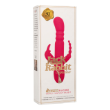 CALEXOTICS - JACK FANTASY VIBRATORE TRIPLO RISCALDATO ROSA CONIGLIO