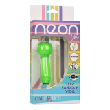 CALEXOTICS - NEON VIBES THE BUBBLY VIBE MINI-MASSAGER 10 VIBRATIONEN GRÜN