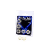 TALOKA - 5 BALLES BRÉSILIENNES GEL EXCITANT EFFET FROID & VIBRATION