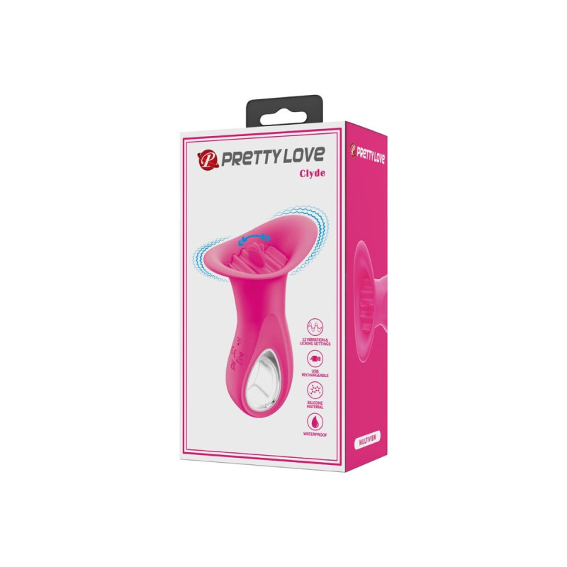 Pretty Love - Clyde Vibrador Oral Lengua Vibradora 12 Vibraciones